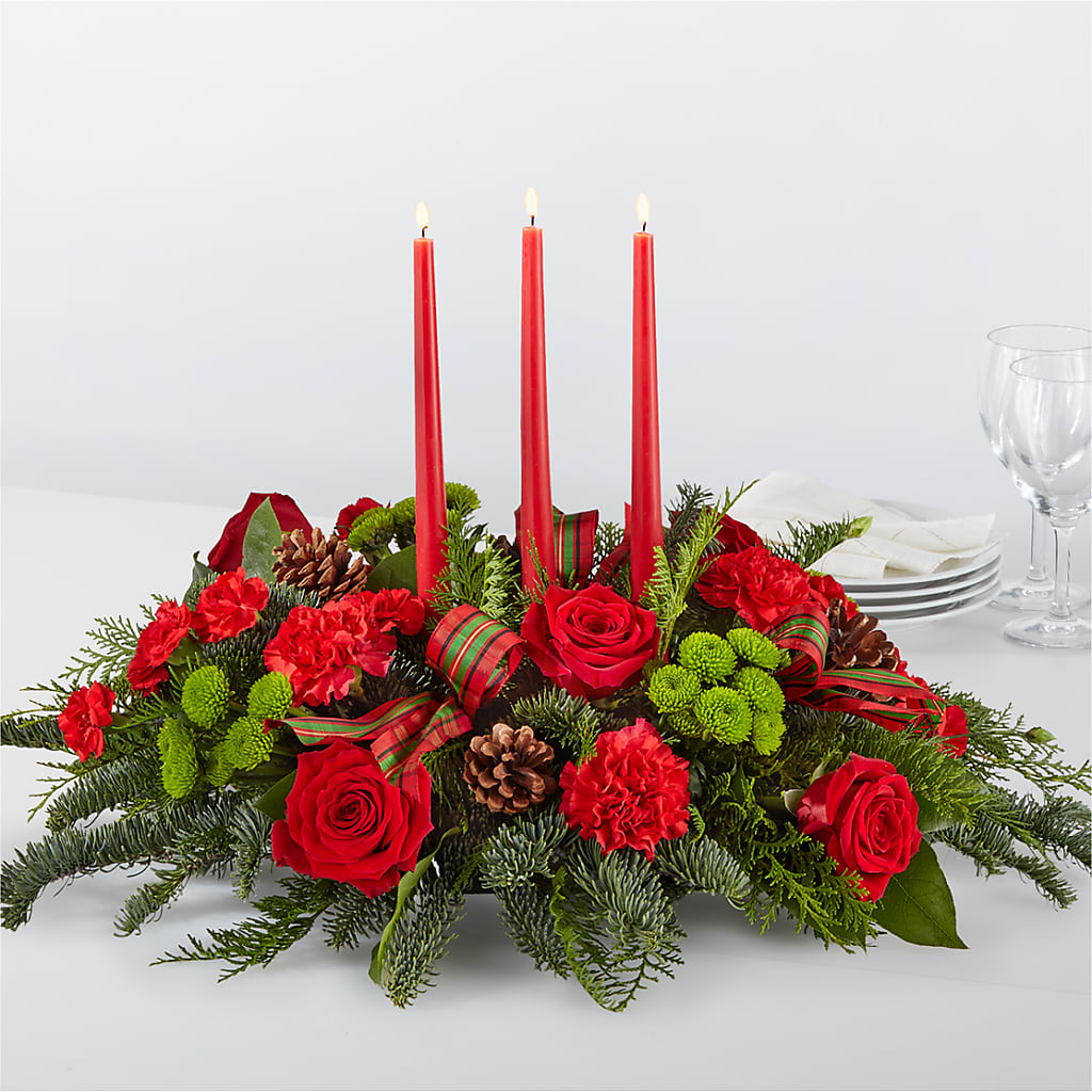 By the Candlelight Centerpiece – Lily And Rose, Nashville TN