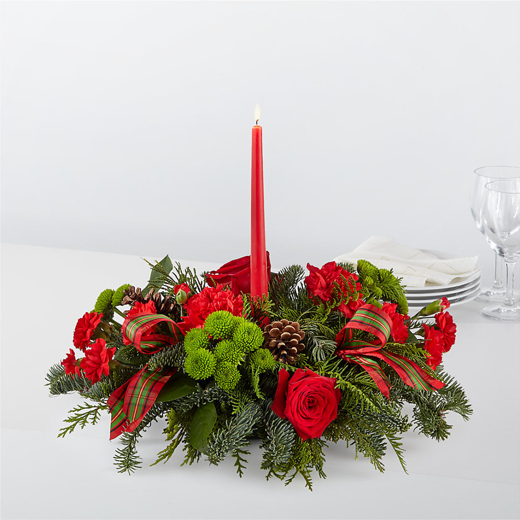 By the Candlelight Centerpiece – Lily And Rose, Nashville TN