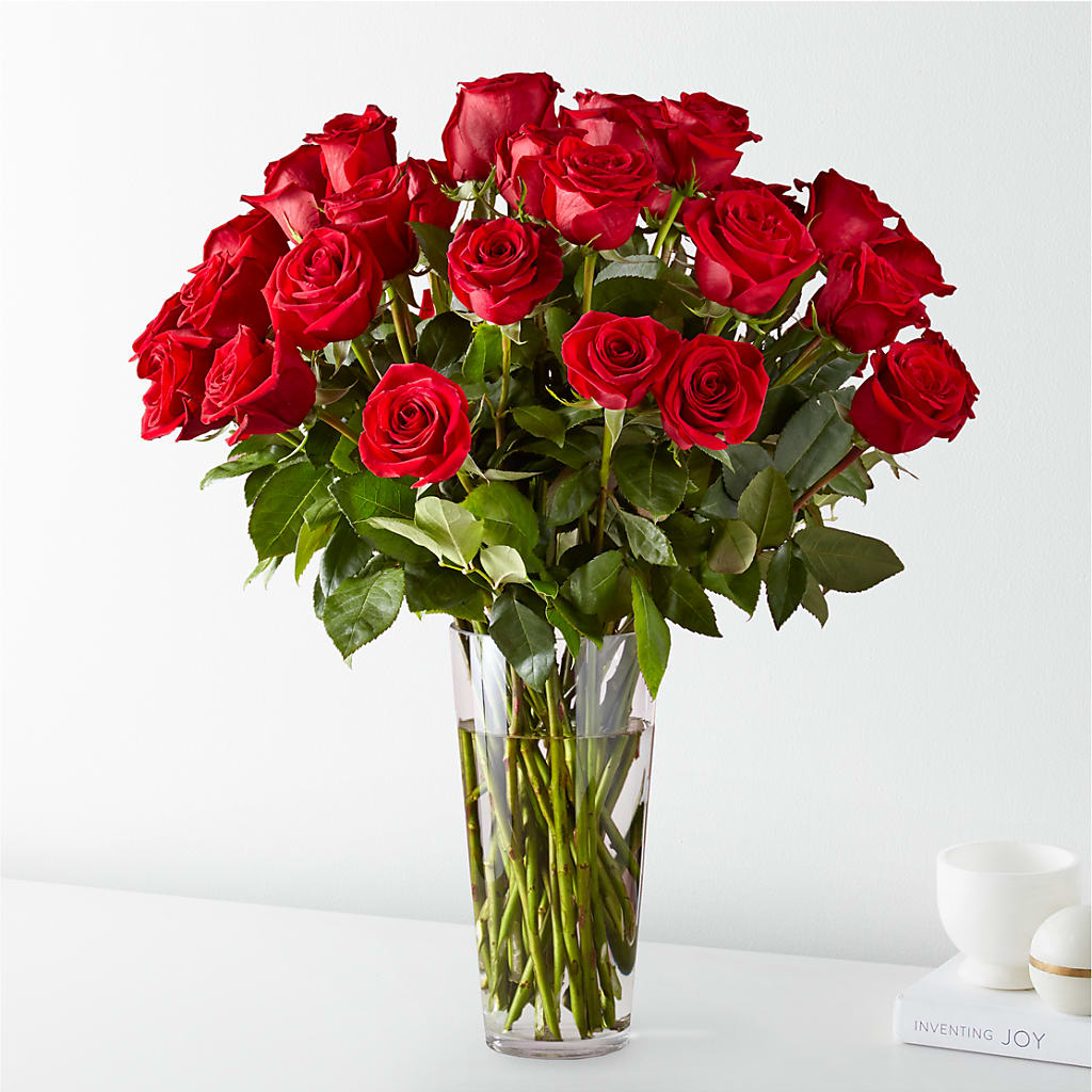 Long Stem Red Rose Bouquet – Lily And Rose, Nashville TN