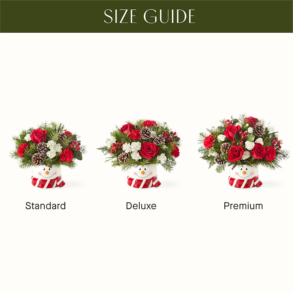 Jolly Snowman Bouquet – Lily And Rose, Nashville TN