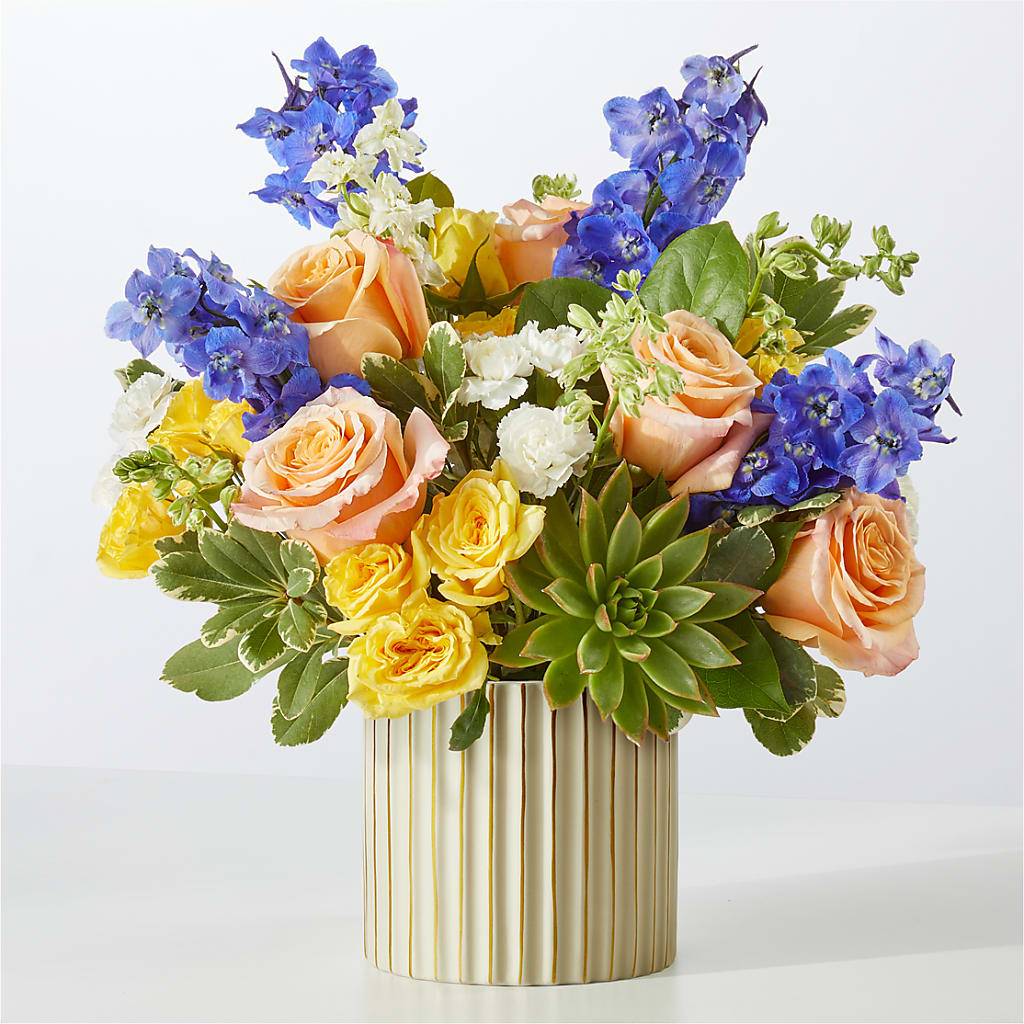 Cobalt Reverie Bouquet – Lily And Rose, Nashville TN