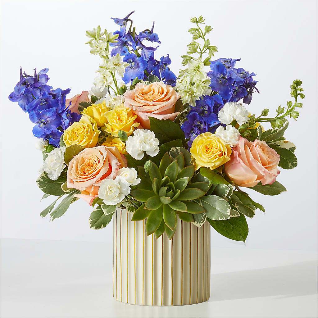 Cobalt Reverie Bouquet – Lily And Rose, Nashville TN