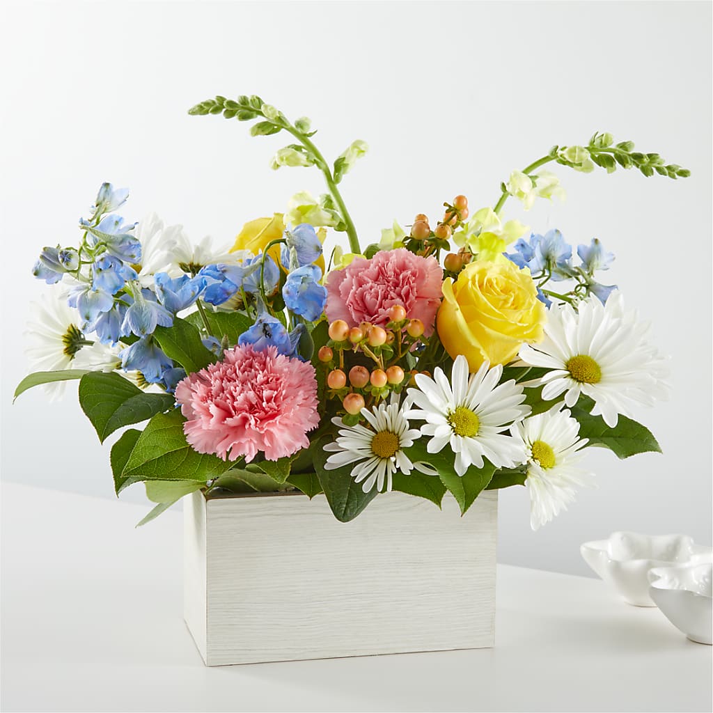 Sun Salutation Box Bouquet – Lily And Rose, Nashville TN