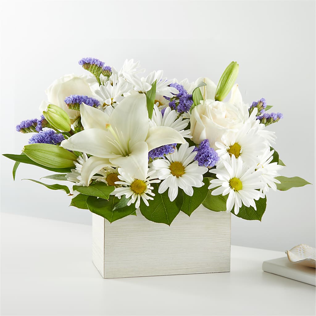 Beyond Blue Box Bouquet – Lily And Rose, Nashville TN