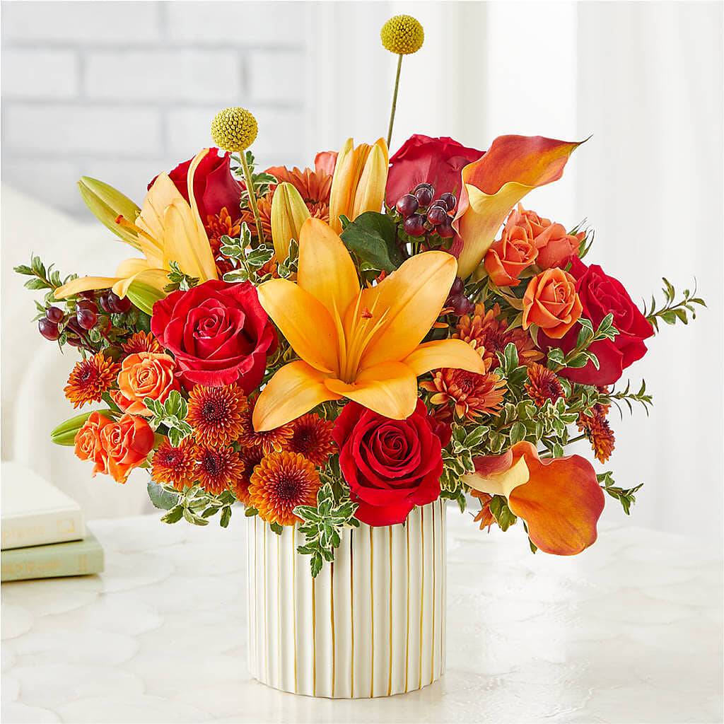 Scarlet Skies Bouquet – Lily And Rose, Nashville TN