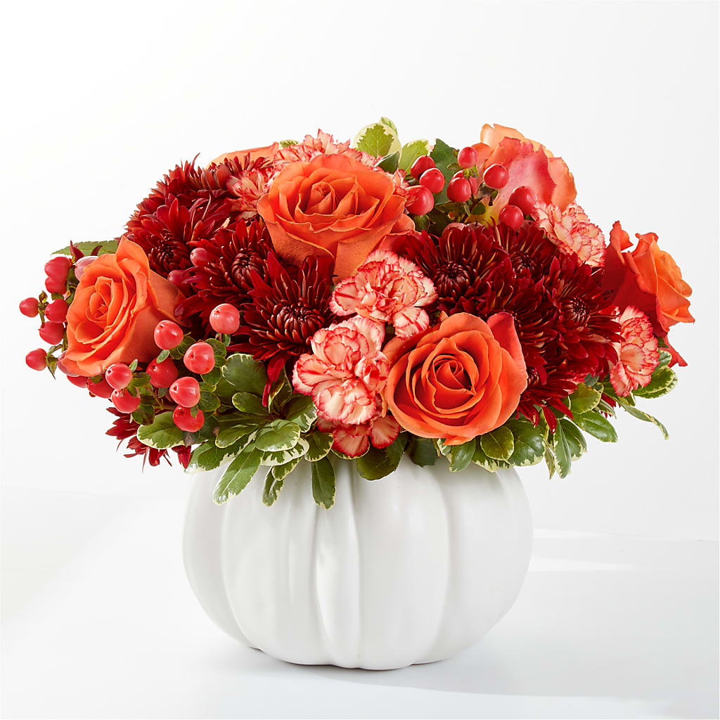 Autumn Air Pumpkin Bouquet – Lily And Rose, Nashville TN