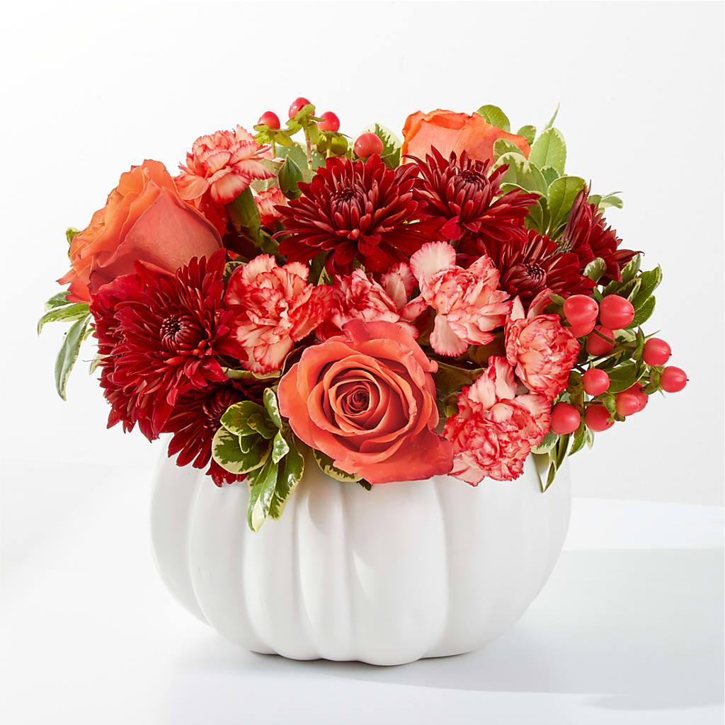 Autumn Air Pumpkin Bouquet – Lily And Rose, Nashville TN