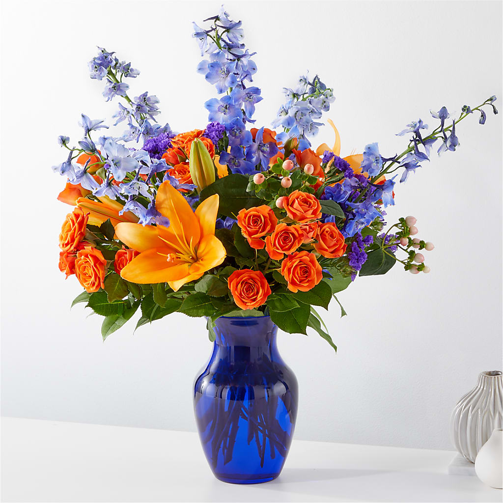 Radiant Citrus Bouquet – Lily And Rose, Nashville TN