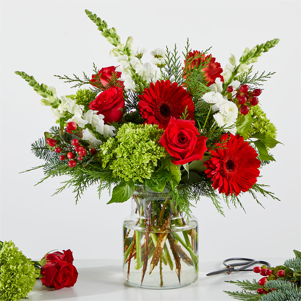 Merry Moment Bouquet – A Florist Original – Lily And Rose, Nashville TN