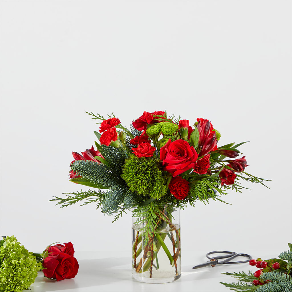 Merry Moment Bouquet – A Florist Original – Lily And Rose, Nashville TN