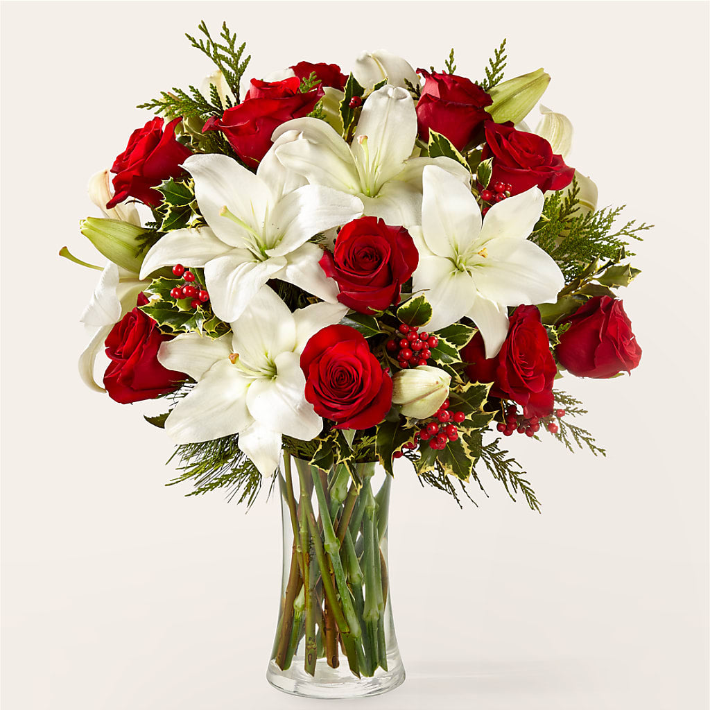 Sparkling Snowflakes Bouquet – Lily And Rose, Nashville TN