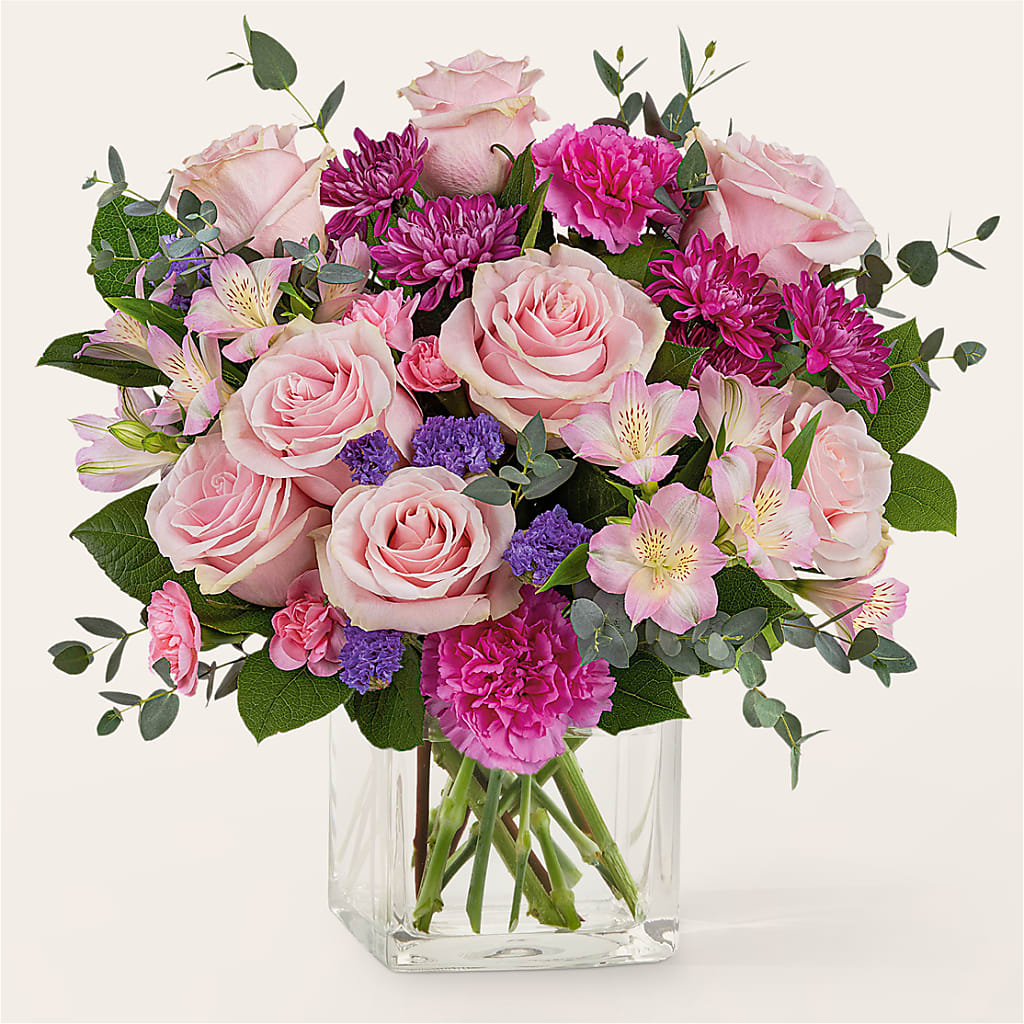 Rosy Radiance Bouquet – Lily And Rose, Nashville TN