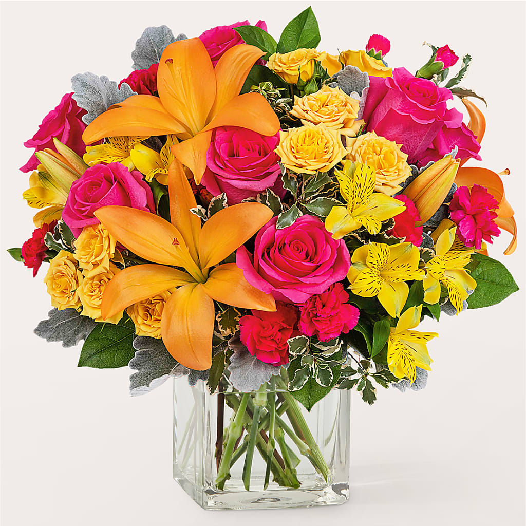 To the Tropics Bouquet – Lily And Rose, Nashville TN