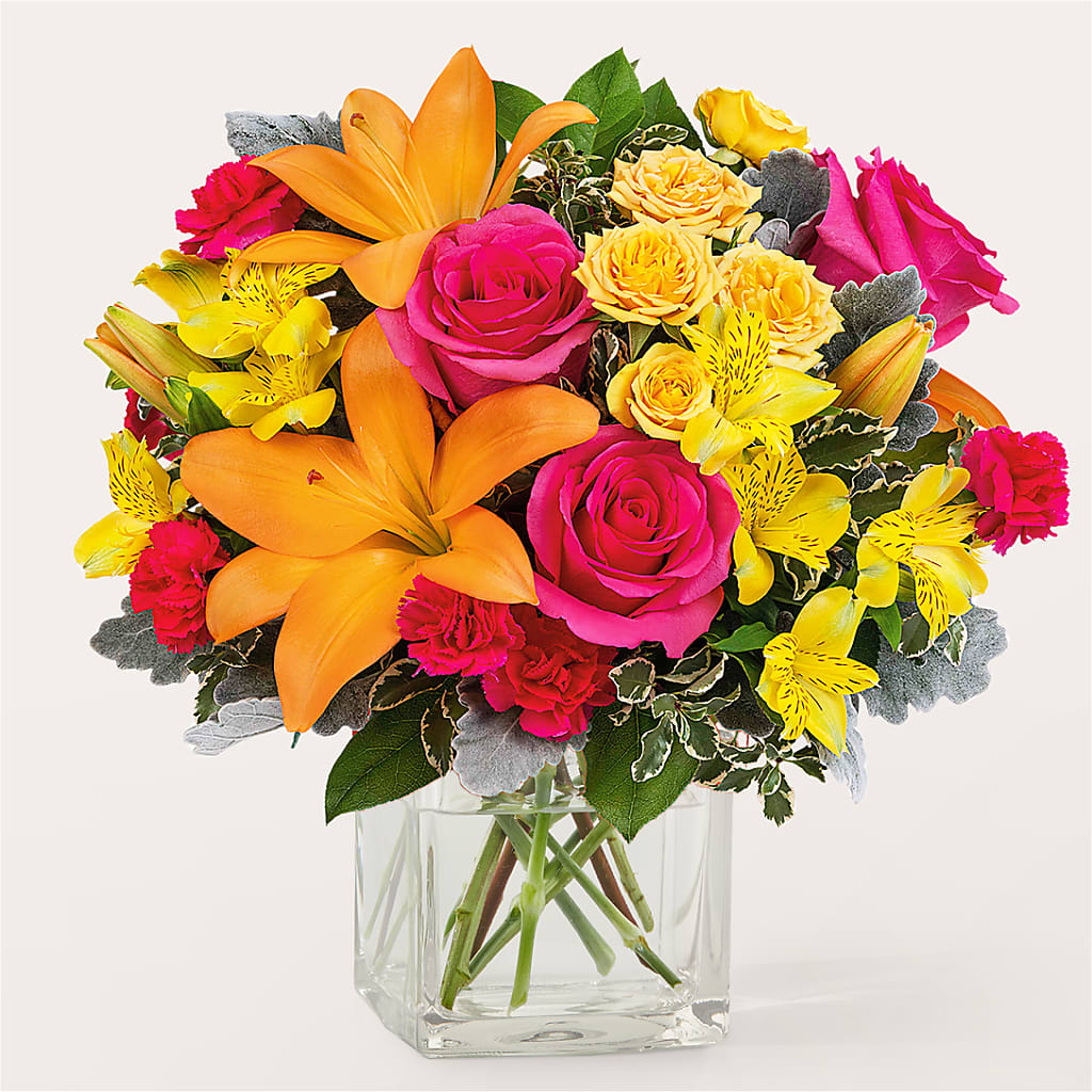To the Tropics Bouquet – Lily And Rose, Nashville TN