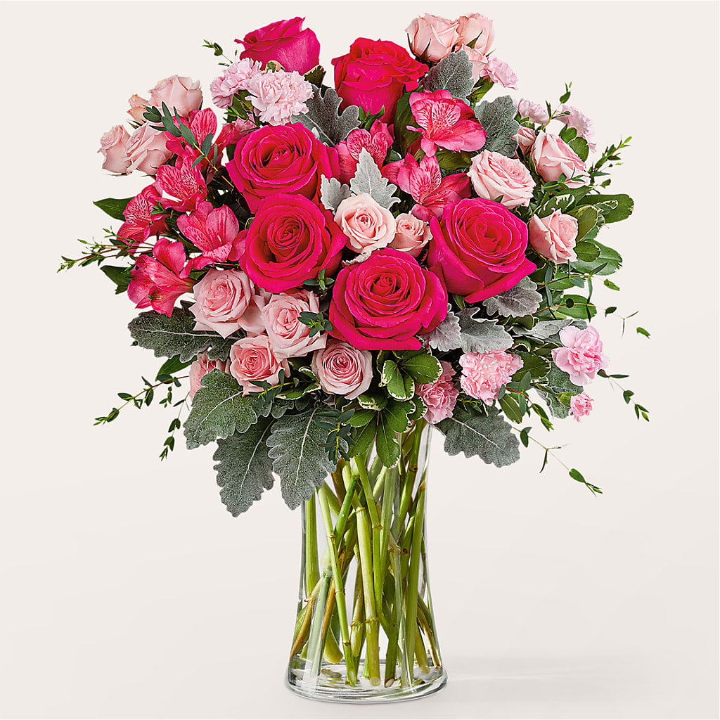 Tickled Pink Bouquet – Lily And Rose, Nashville TN