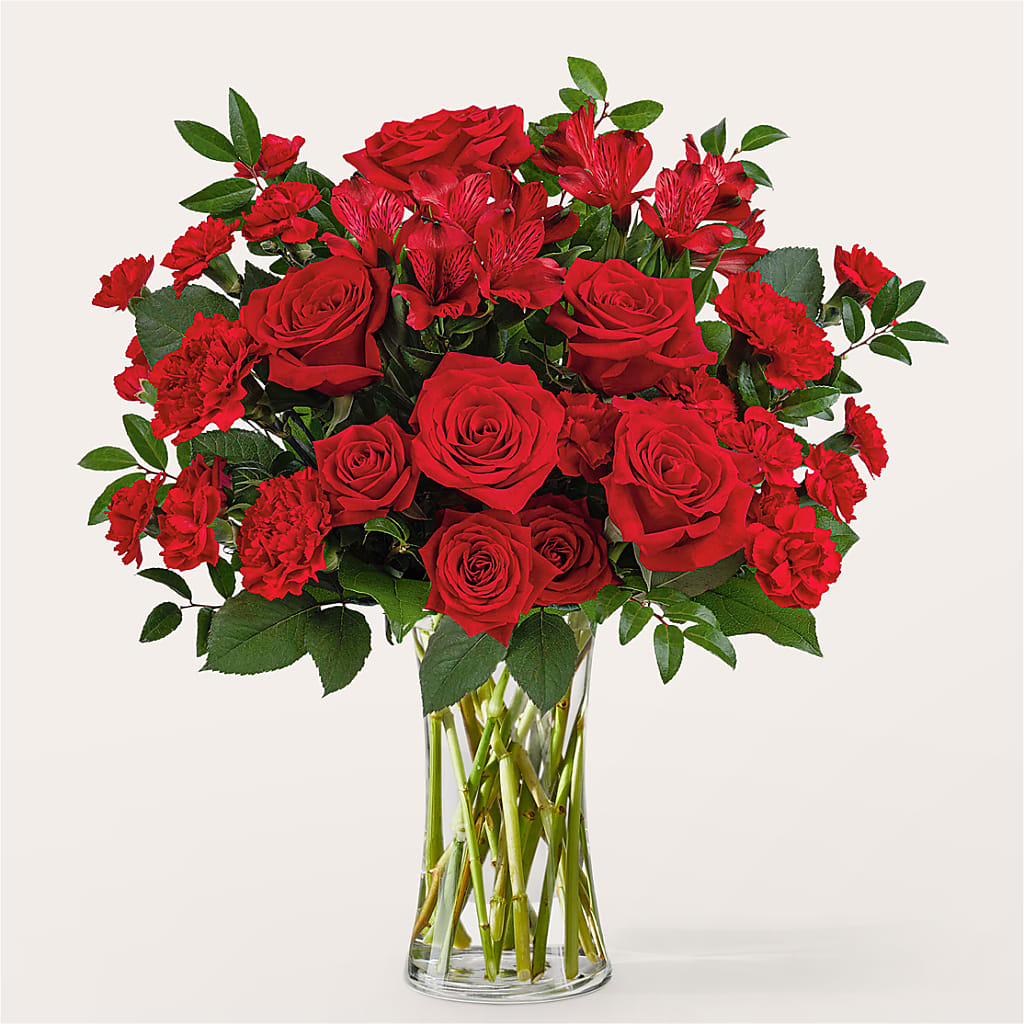 Brilliant Ruby Bouquet – Lily And Rose, Nashville TN