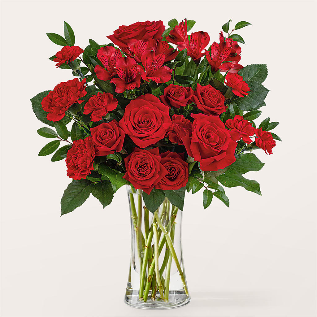 Brilliant Ruby Bouquet – Lily And Rose, Nashville TN