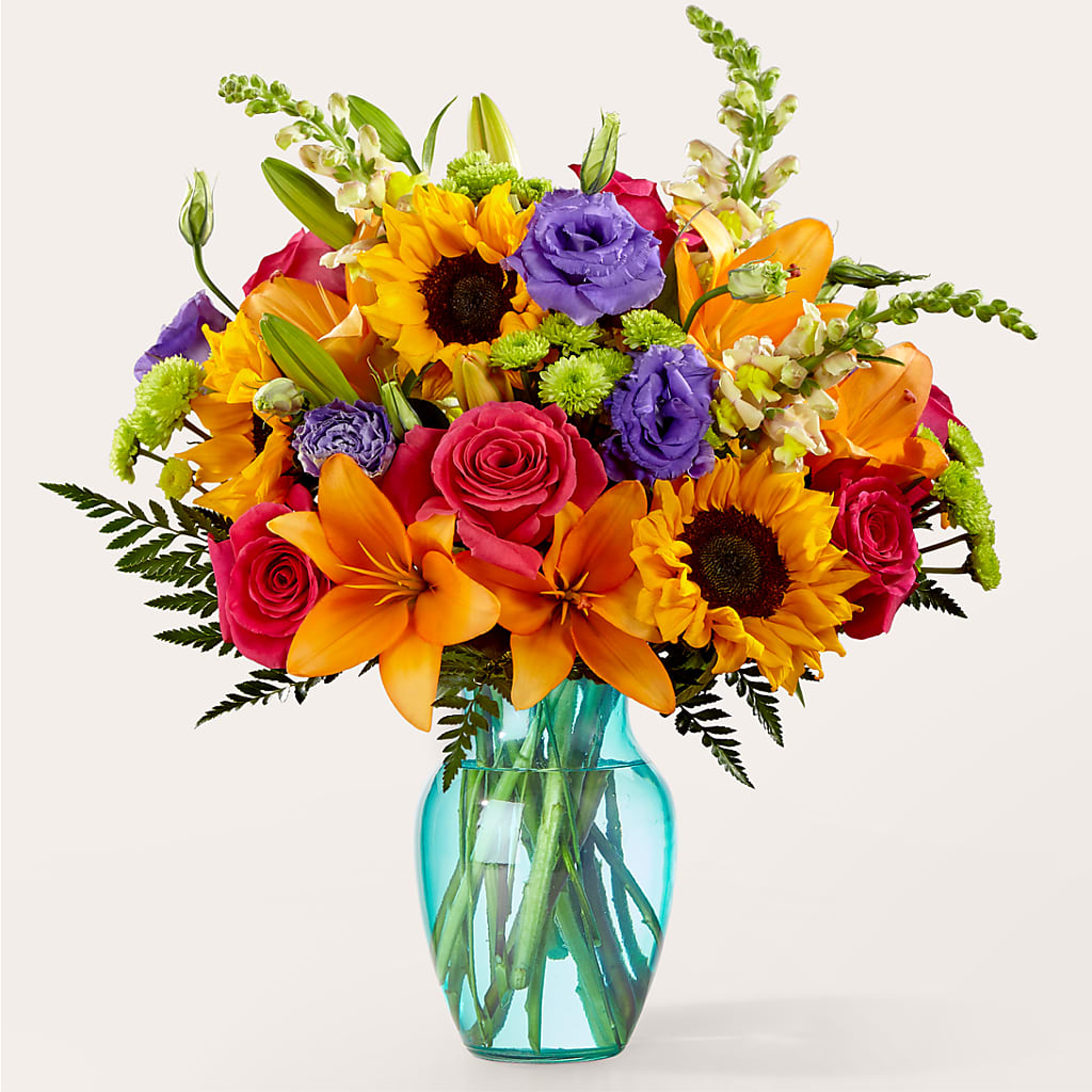 Double Rainbow Bouquet – Lily And Rose, Nashville TN