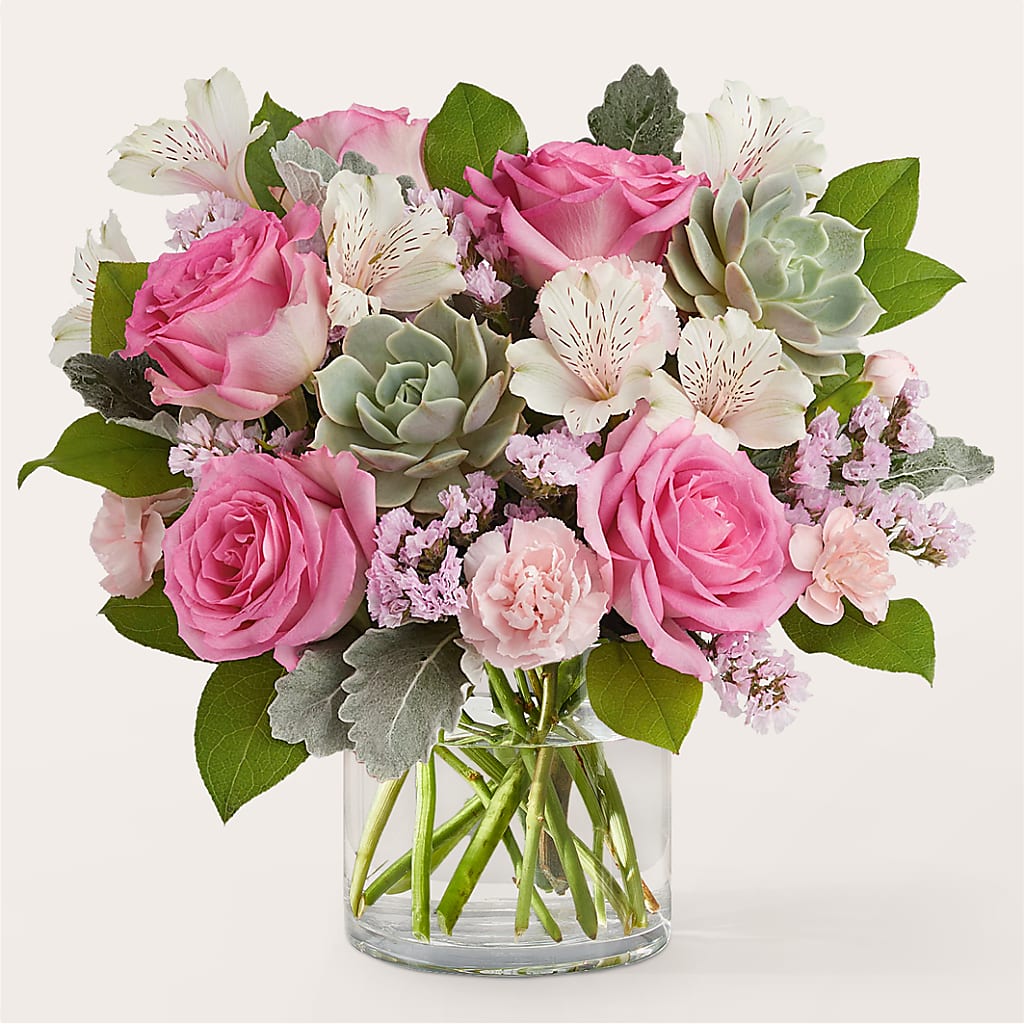 Dusty Rose Bouquet – Lily And Rose, Nashville TN