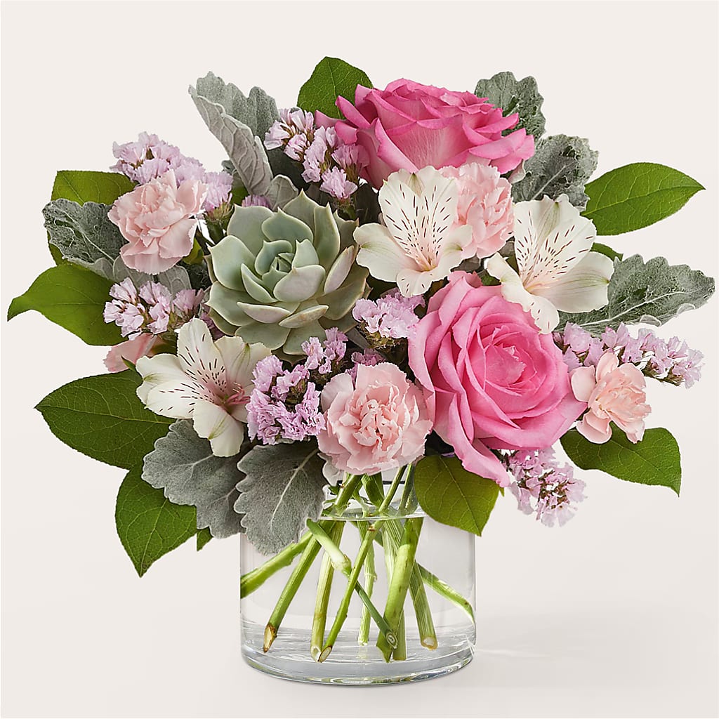 Dusty Rose Bouquet – Lily And Rose, Nashville TN