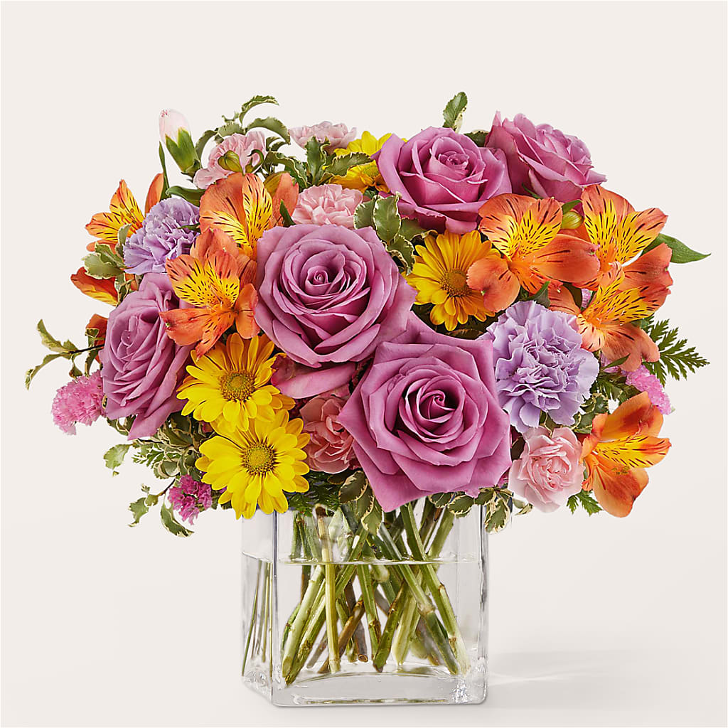 Shades of Happiness Bouquet – Lily And Rose, Nashville TN