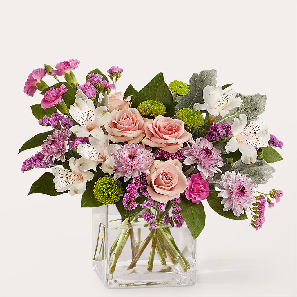 Pink Suede Bouquet – Lily And Rose, Nashville TN