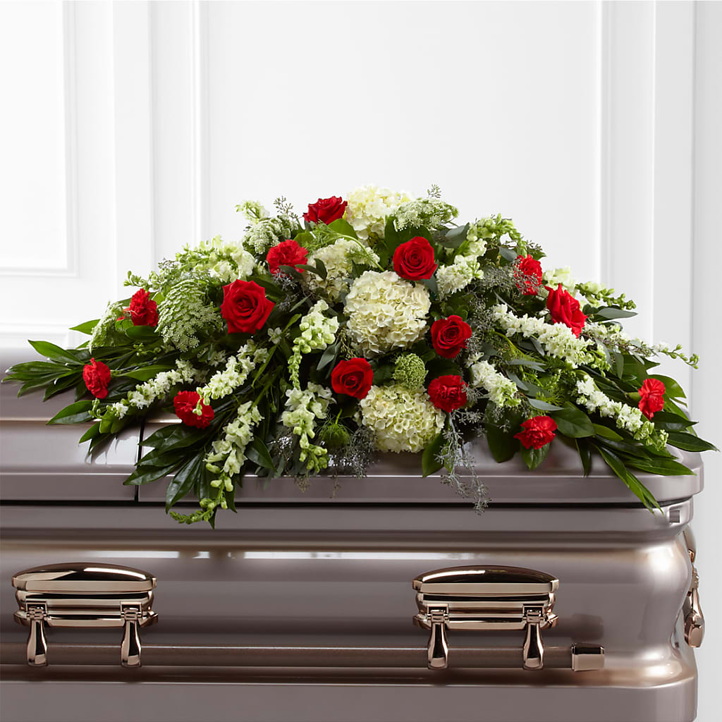 Sincerity Casket Spray – Lily And Rose, Nashville TN
