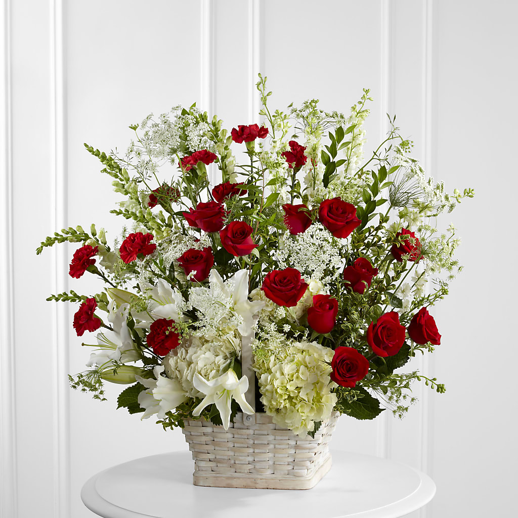 In Loving Memory Arrangement – Lily And Rose, Nashville TN