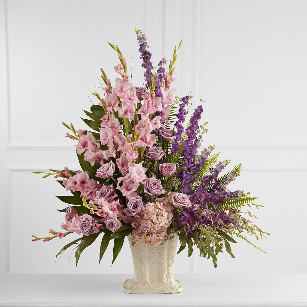 Flowing Garden Arrangement – Lily And Rose, Nashville TN