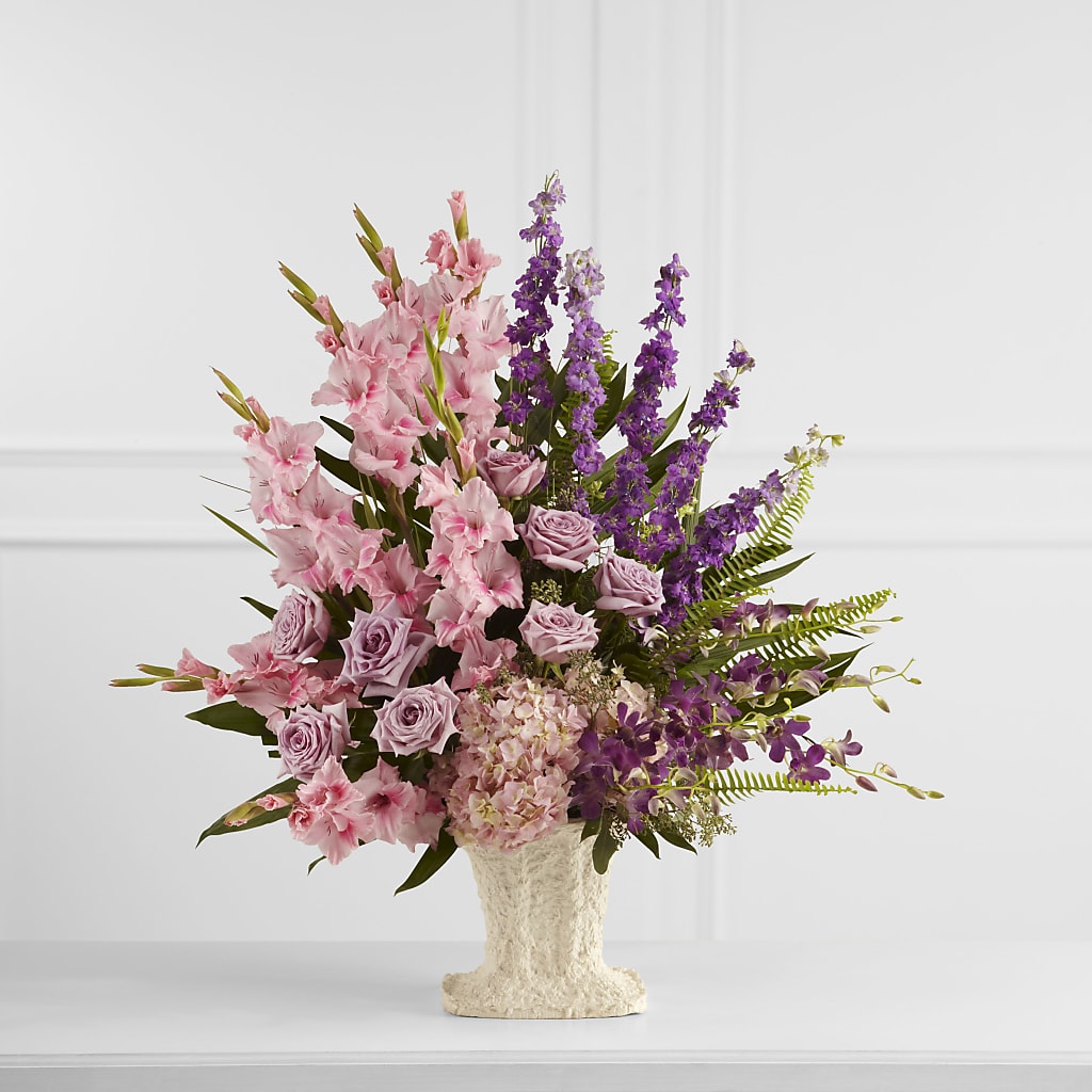 Flowing Garden Arrangement – Lily And Rose, Nashville TN