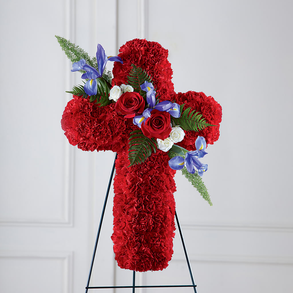 Faithful Hero Floral Cross – Lily And Rose, Nashville TN