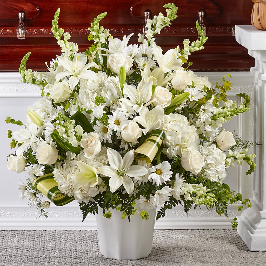 Thoughts of Tranquility Floor Basket – Lily And Rose, Nashville TN