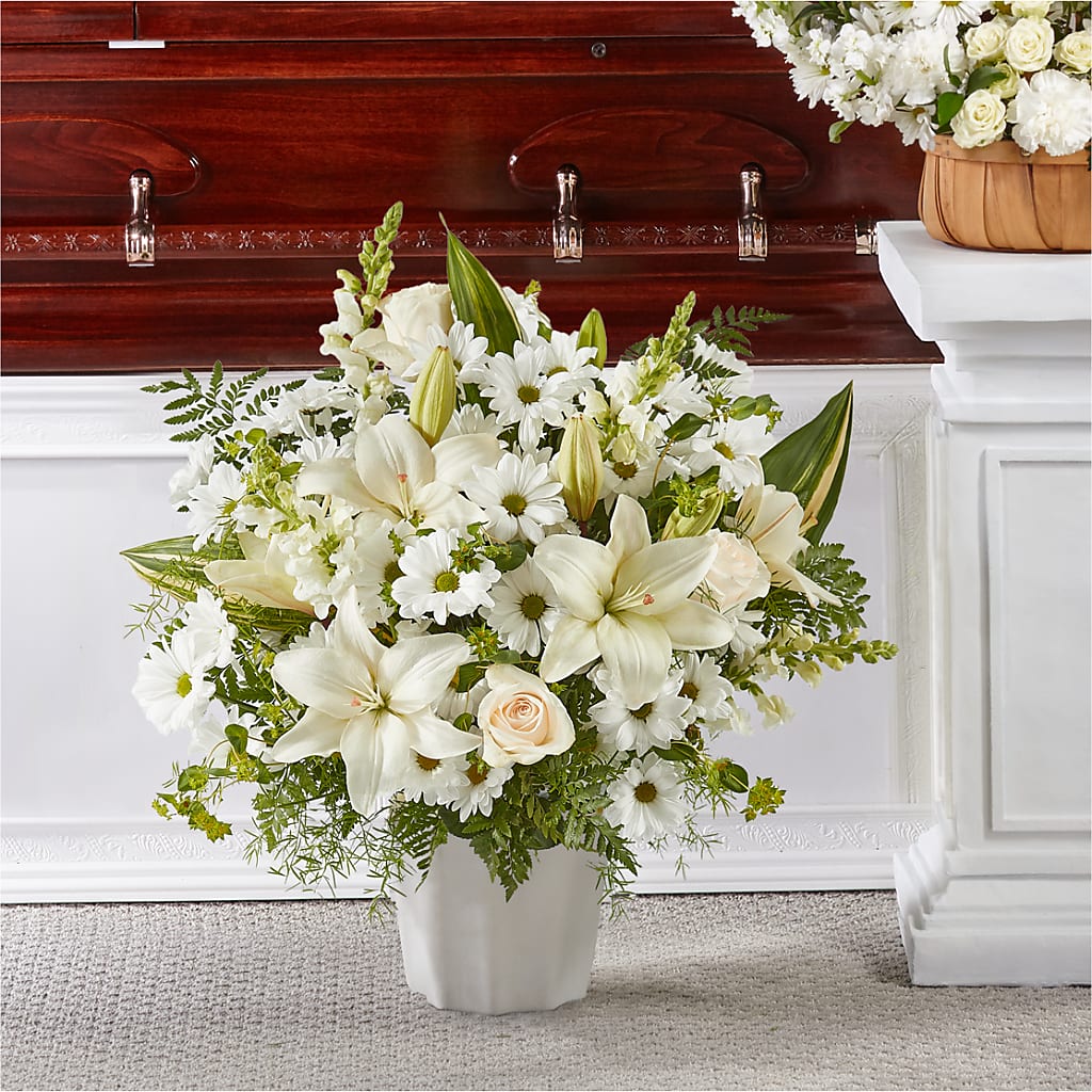 Thoughts of Tranquility Floor Basket – Lily And Rose, Nashville TN