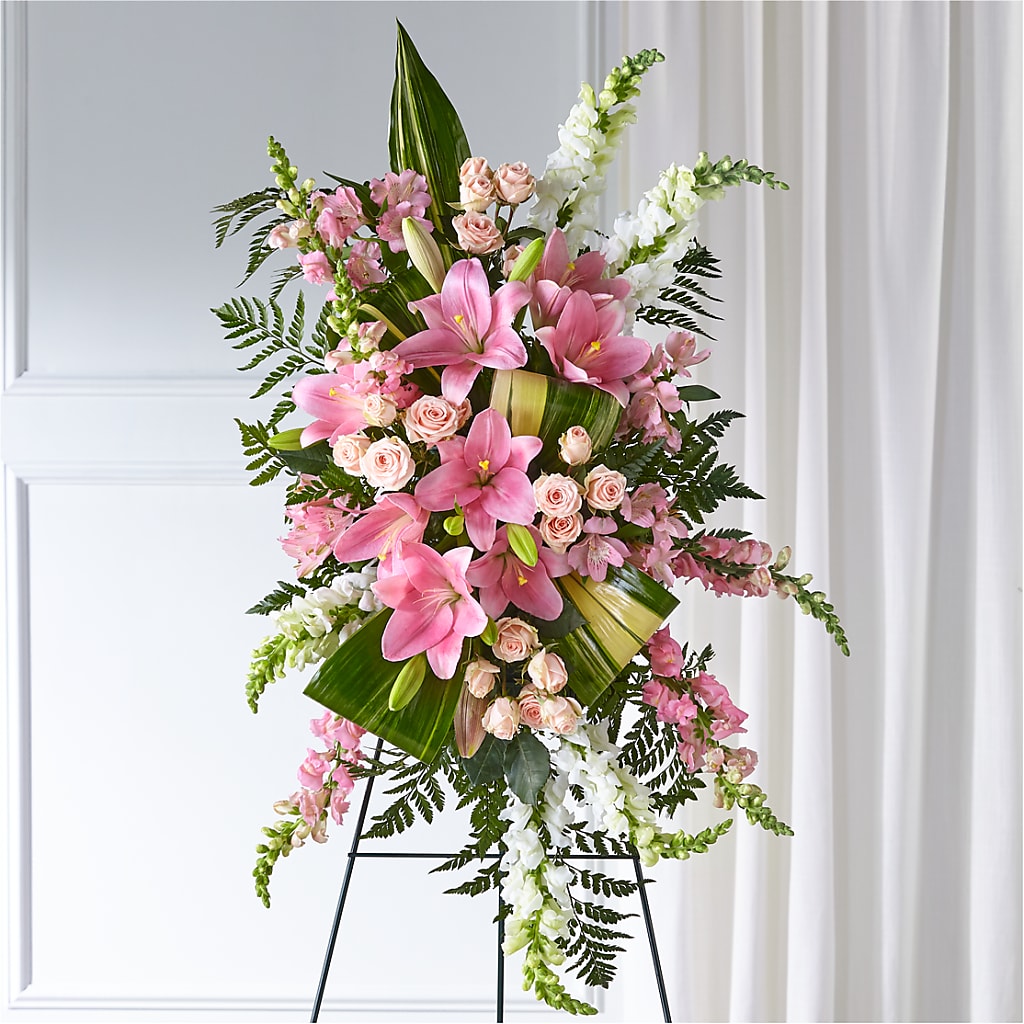 Elegant Embrace Standing Spray – Lily And Rose, Nashville TN