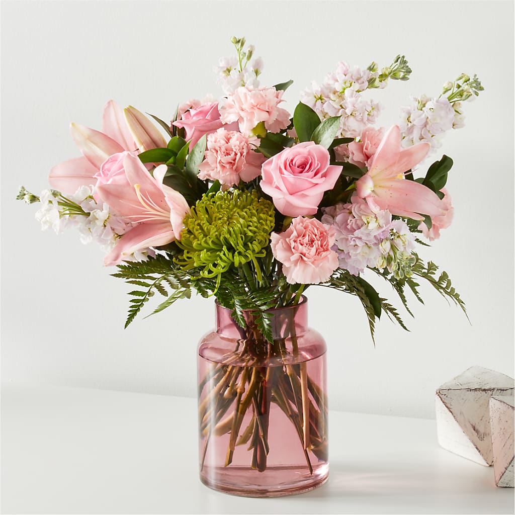 Pretty in Pink Bouquet – Lily And Rose, Nashville TN