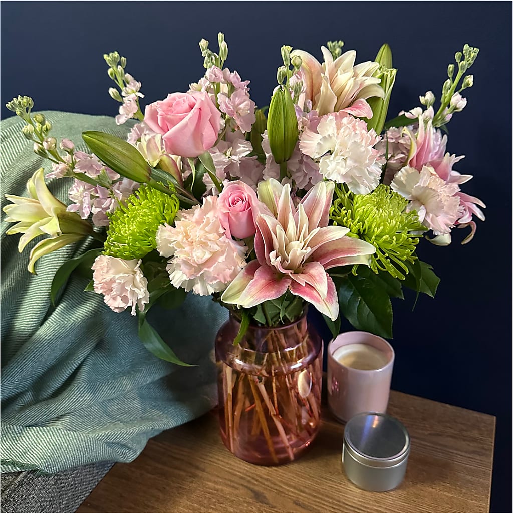 Pretty in Pink Bouquet – Lily And Rose, Nashville TN