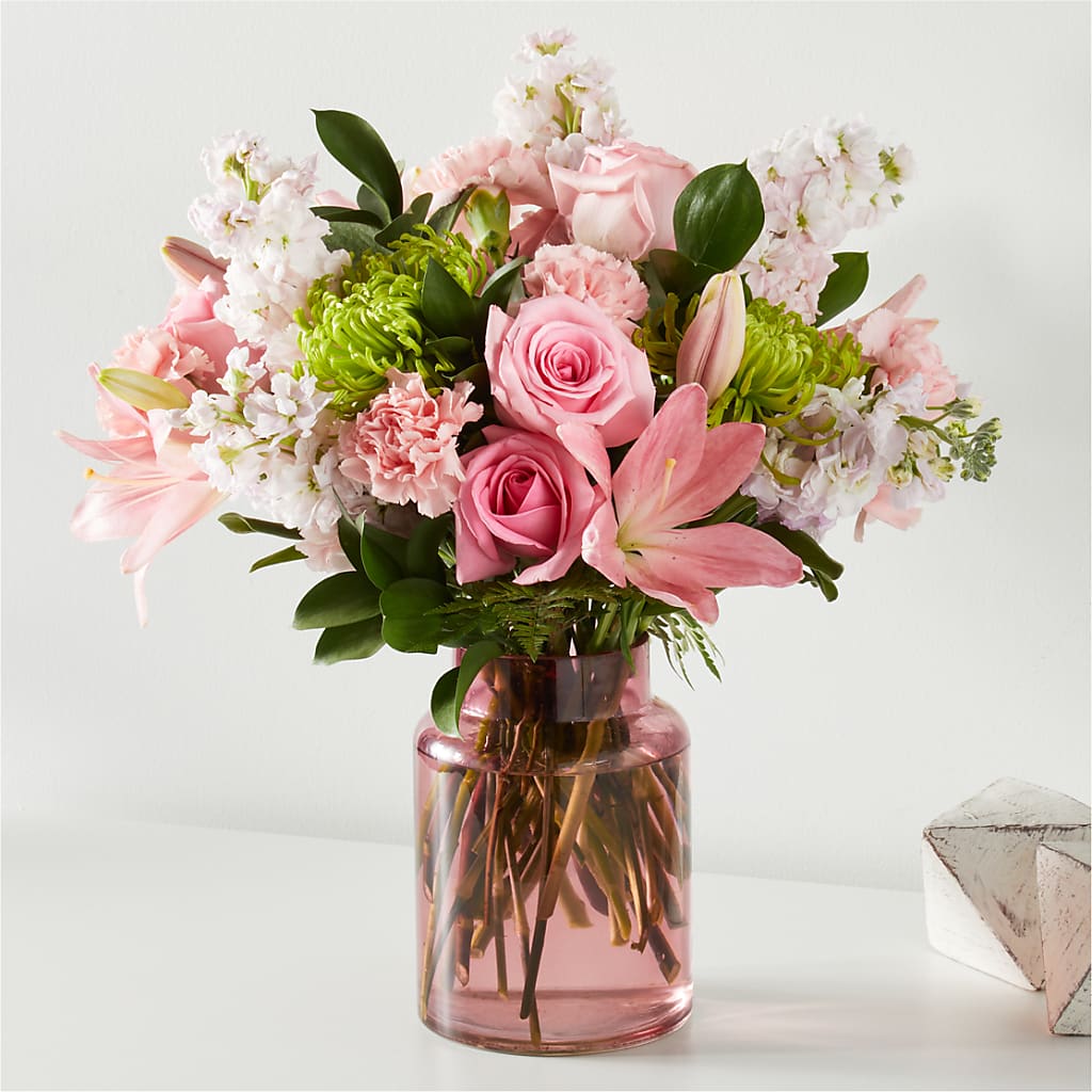 Pretty in Pink Bouquet – Lily And Rose, Nashville TN