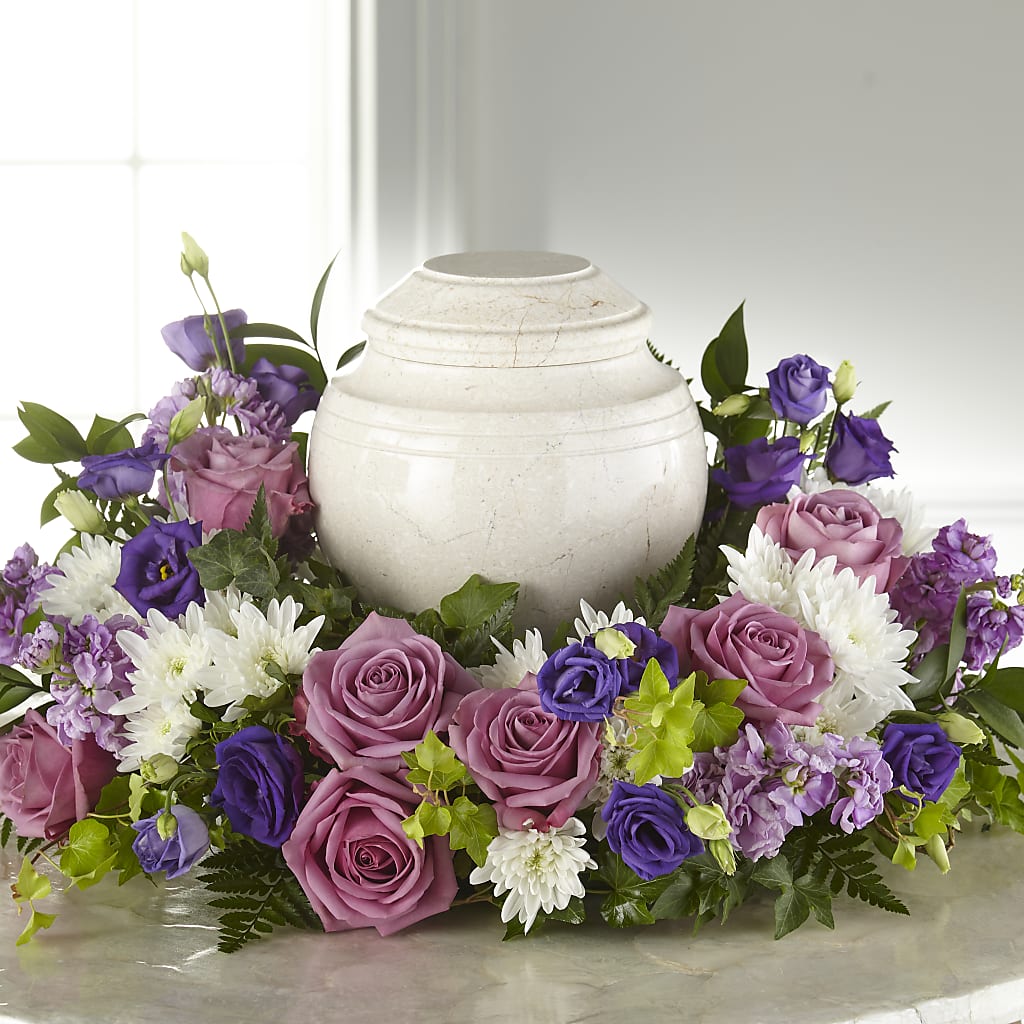 Blooming Sympathy Cremation Adornment – Lily And Rose, Nashville TN
