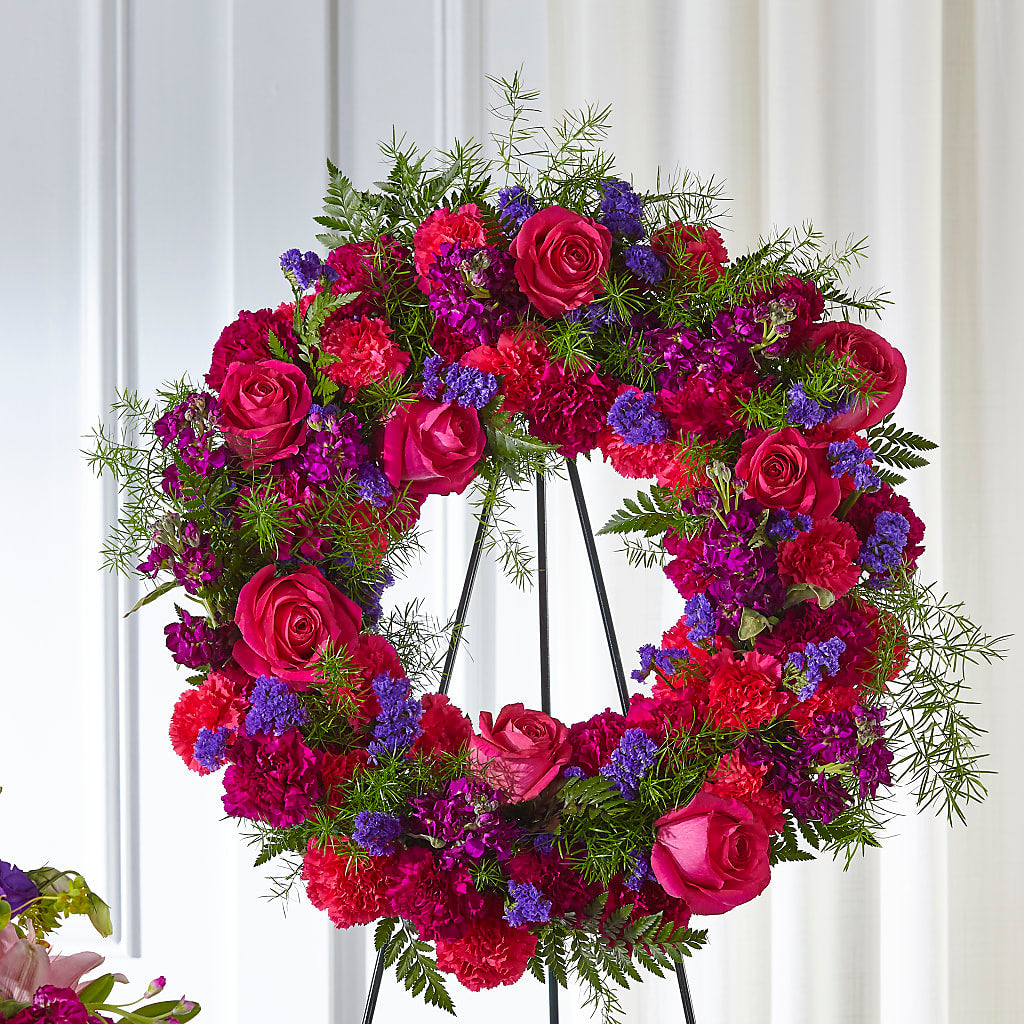 Calming Colors Wreath – Lily And Rose, Nashville TN