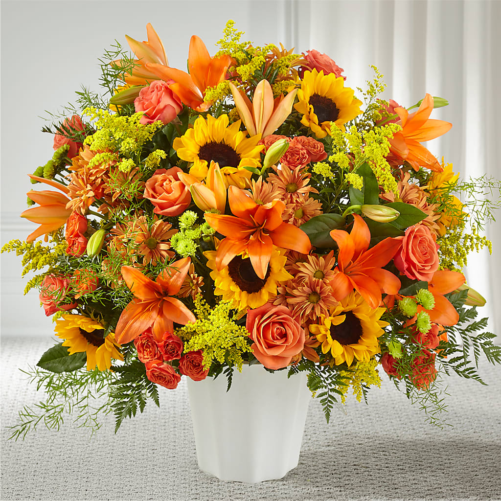 Harvest Thoughts Floor Basket – Lily And Rose, Nashville TN