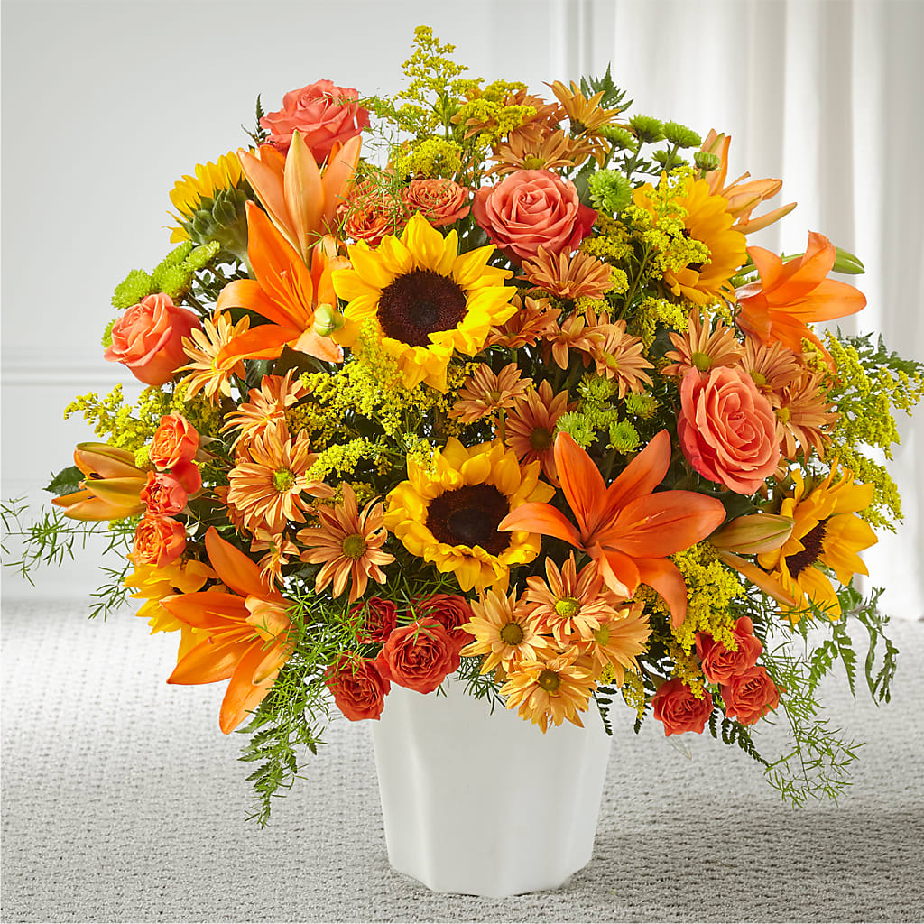 Harvest Thoughts Floor Basket – Lily And Rose, Nashville TN