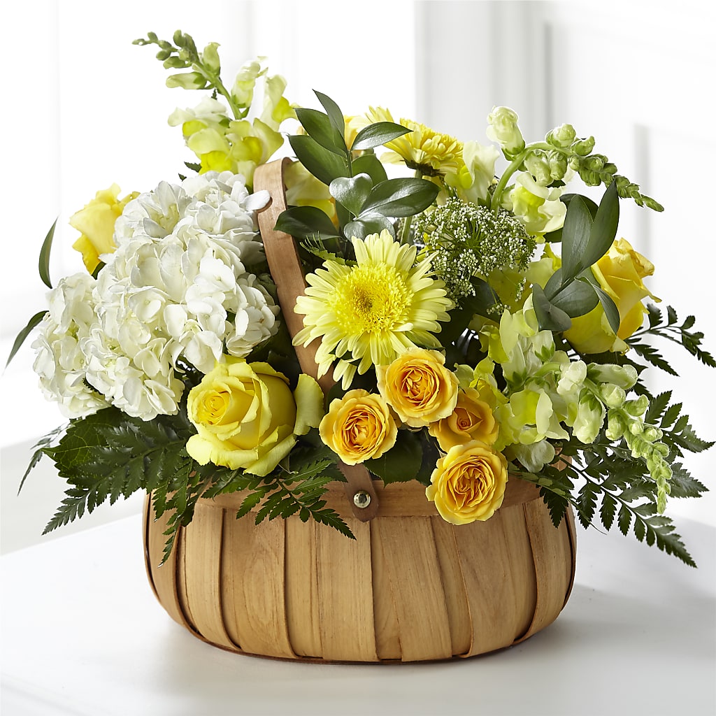 Rustic Remembrance Basket – Lily And Rose, Nashville TN