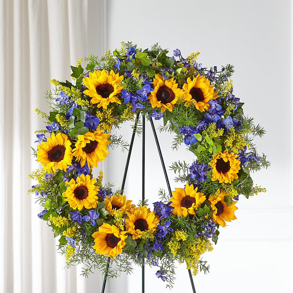 Bright Rays Wreath – Lily And Rose, Nashville TN