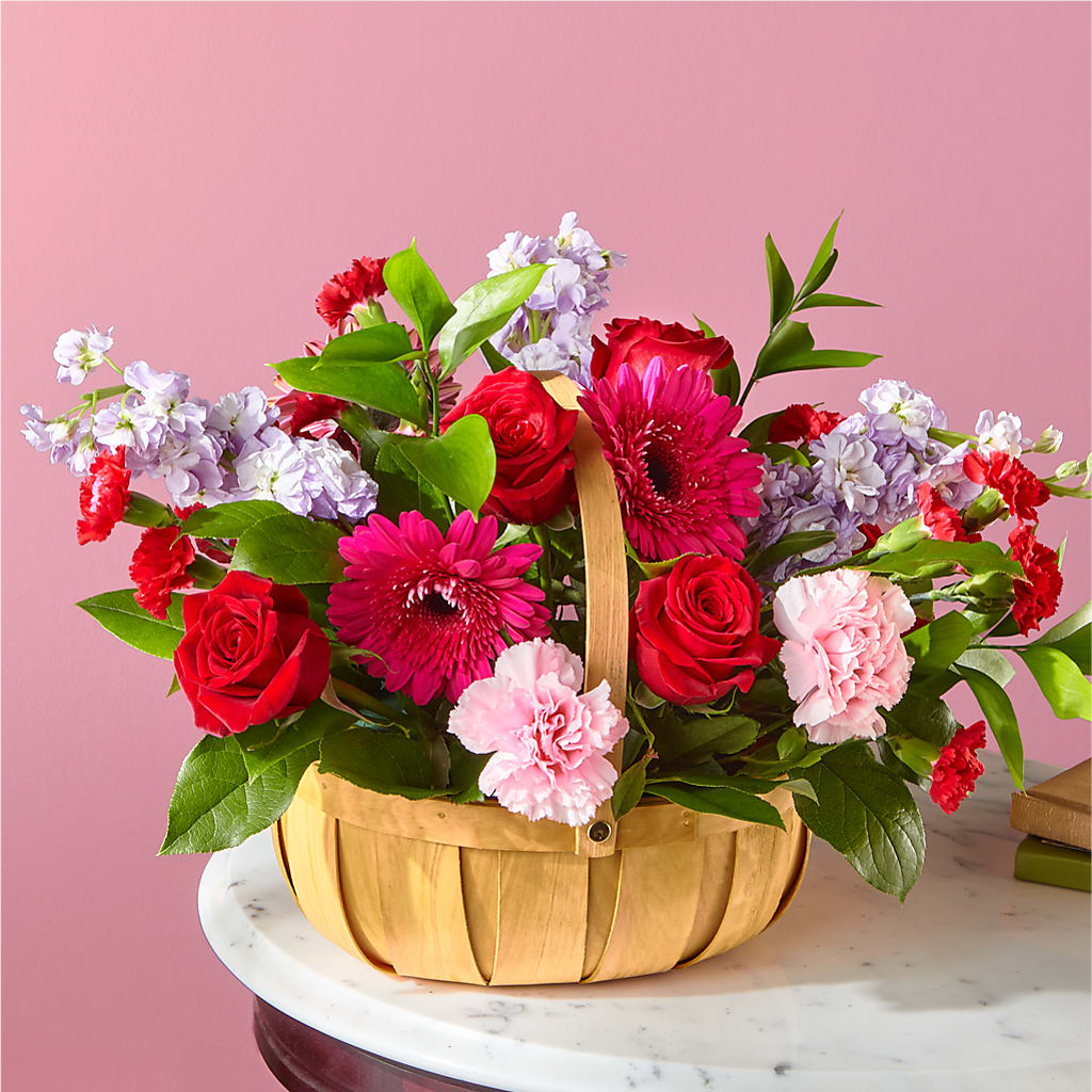 Pink Picnic Basket – Lily And Rose, Nashville TN