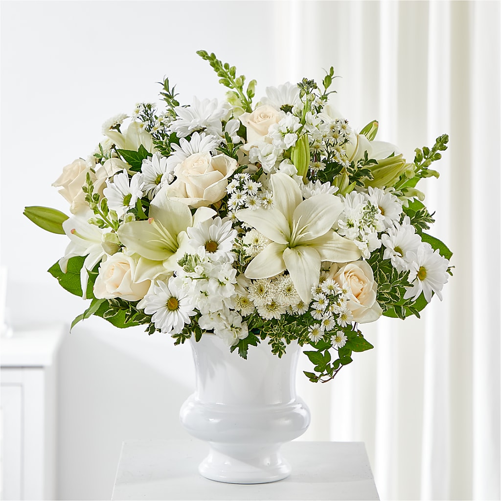 Uplifting Urn Arrangement – Lily And Rose, Nashville TN