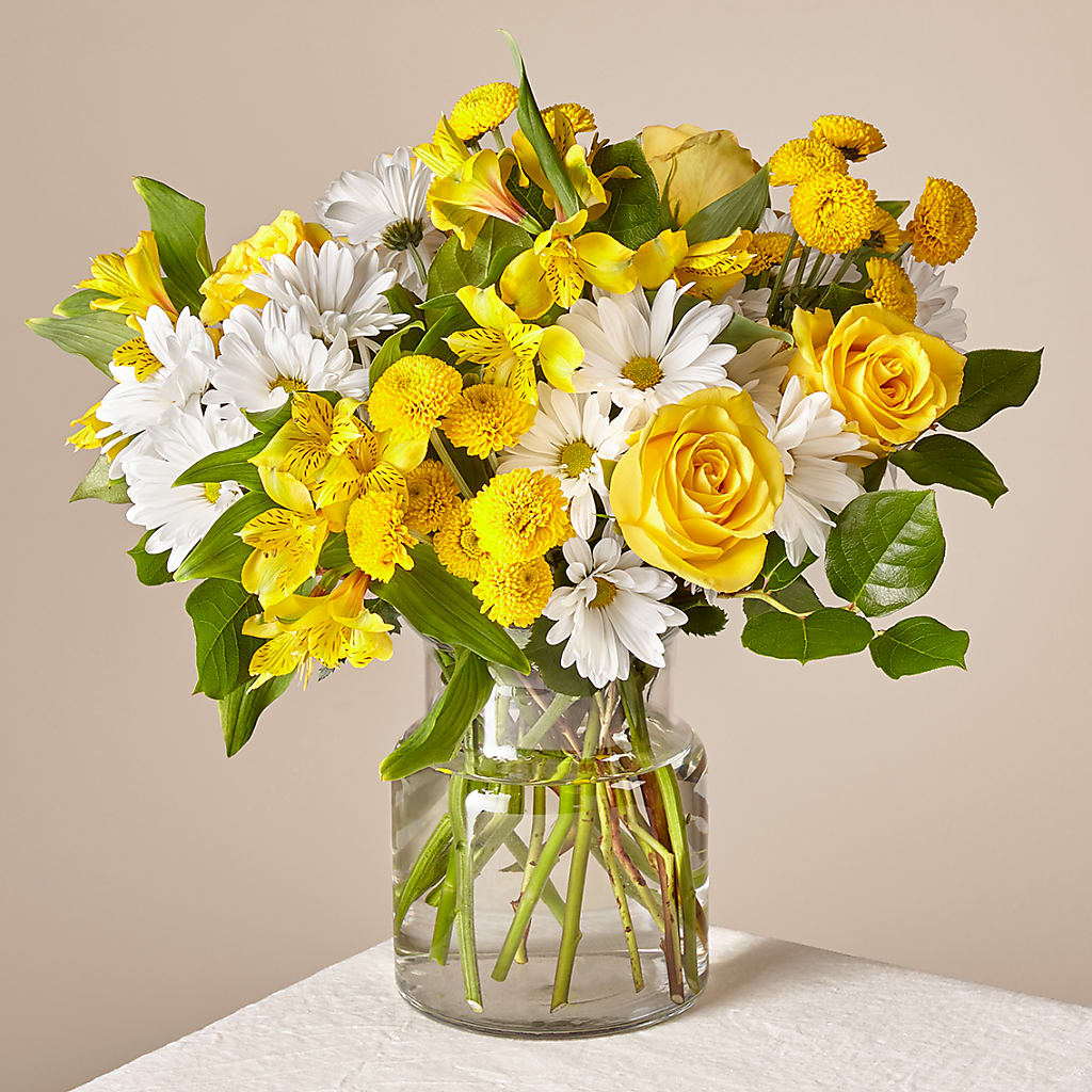 Sunny Sentiments Bouquet – Lily And Rose, Nashville TN