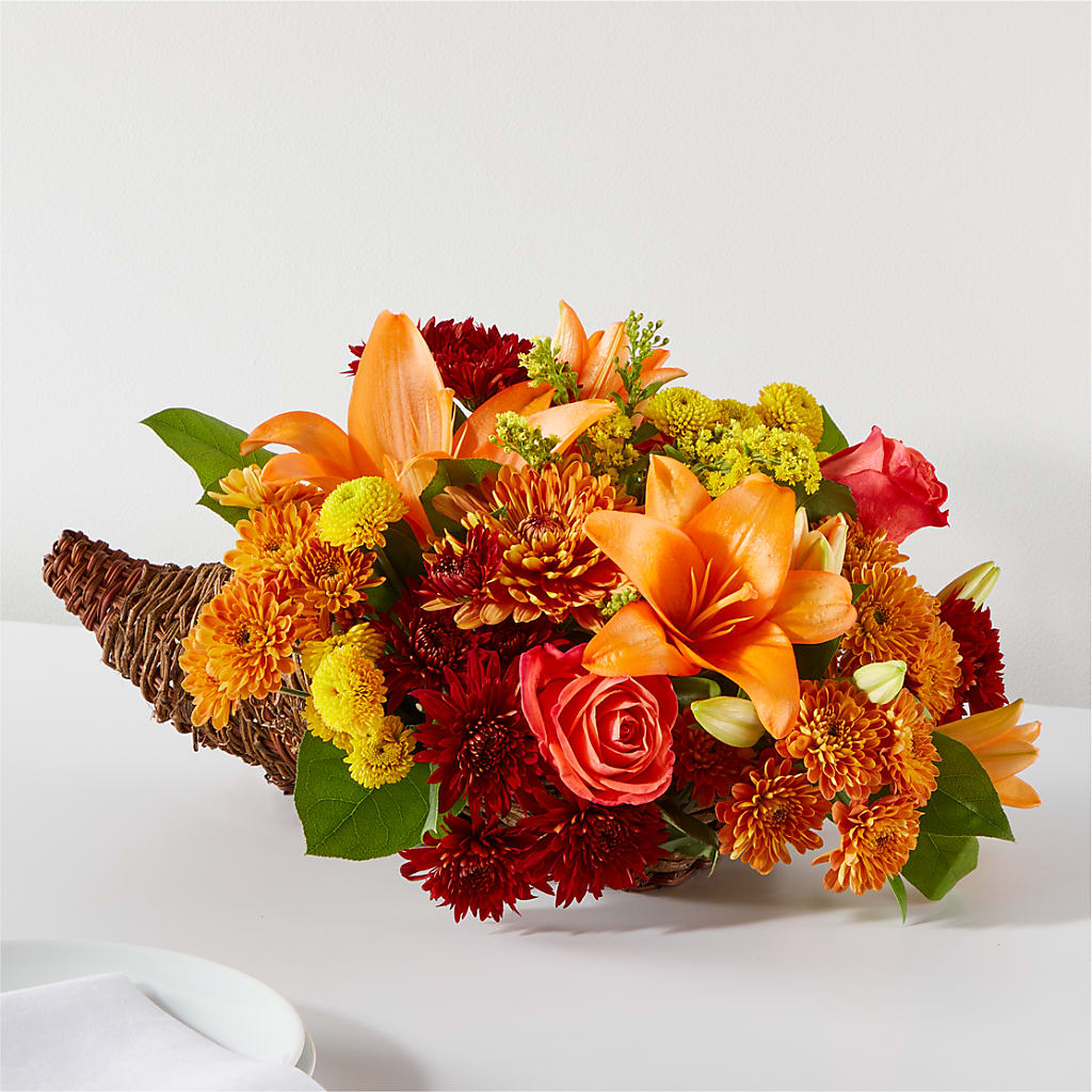 Bouquet of Blessings Cornucopia – Lily And Rose, Nashville TN