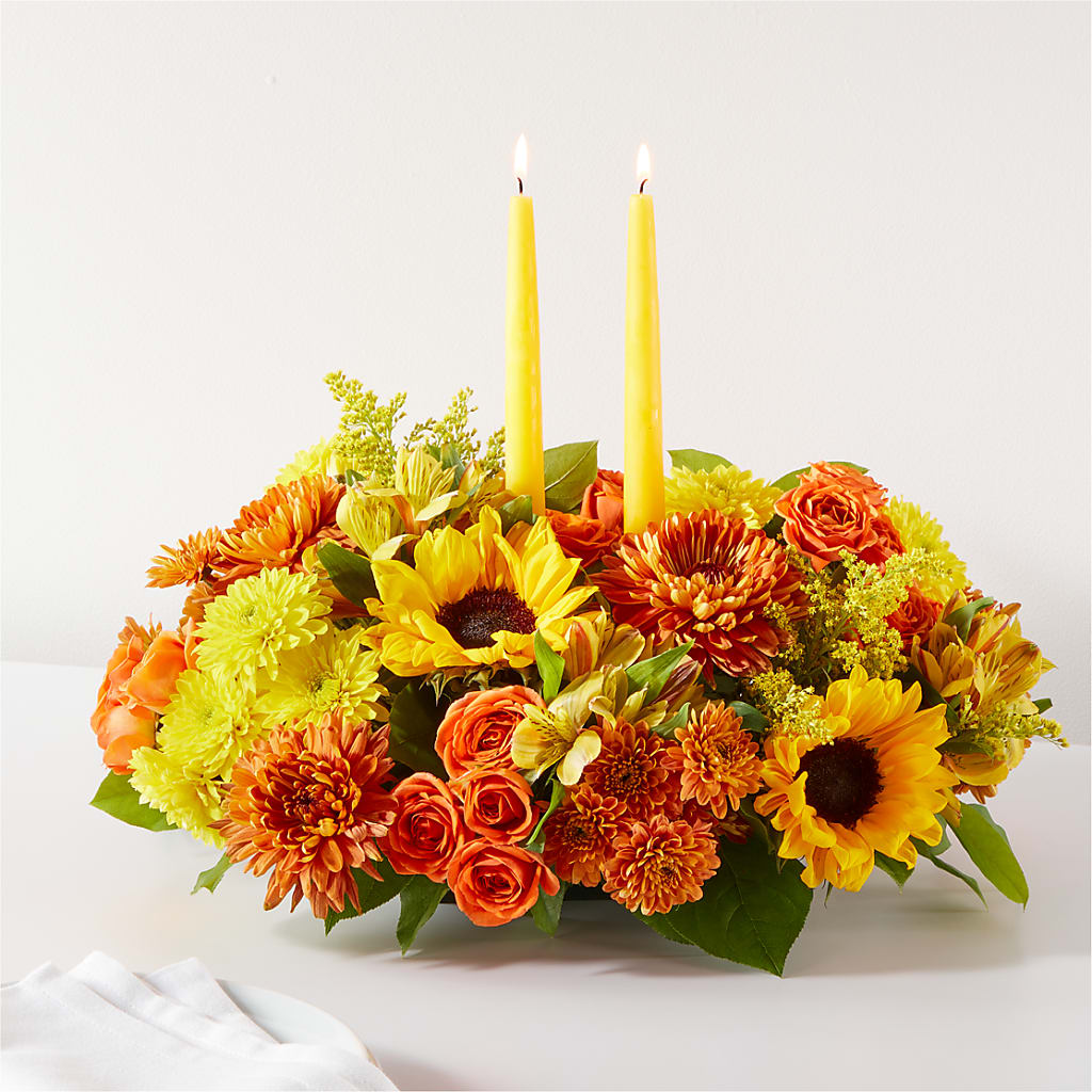 Autumn Harmony Centerpiece – Lily And Rose, Nashville TN
