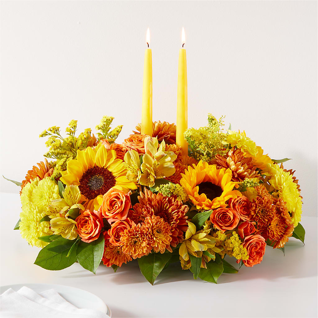 Autumn Harmony Centerpiece – Lily And Rose, Nashville TN