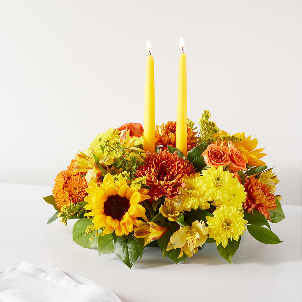 Autumn Harmony Centerpiece – Lily And Rose, Nashville TN